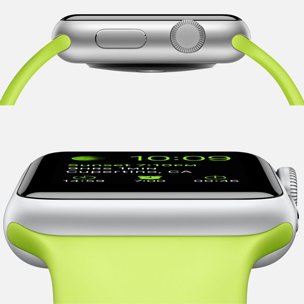 ویدیو ساعت اپل بدنه آلومینیوم نقره ای بند اسپرت سبز 38 میلیمتر، ویدیو Apple Watch Watch Silver Aluminum Case Green Sport Band 38mm