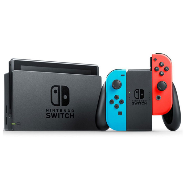 تصاویر نینتندو سوئیچ نئون آبی و نئون قرمز، تصاویر Nintendo Switch Neon Blue and Neon Red Joy-Con