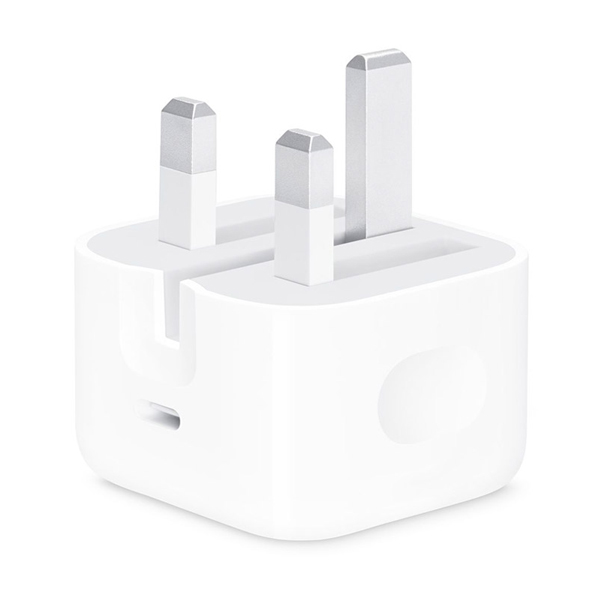عکس Apple 20W USB-C Power Adapter، عکس شارژر 20 وات USB-C اپل مدل تاشو اورجینال اپل